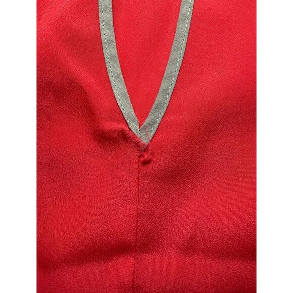 Women's H by Bordeaux Red Square Body Shirt L - Picture 7 of 7